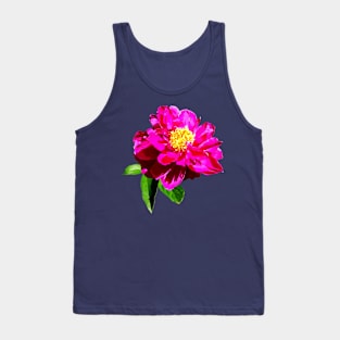 Magenta Peony in Sunshine Tank Top